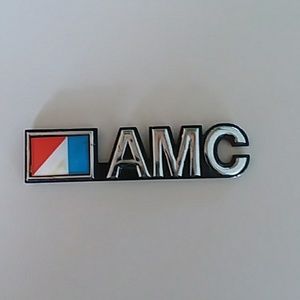 AMC car logo. Vintage